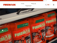 Tablet Screenshot of firemask.com